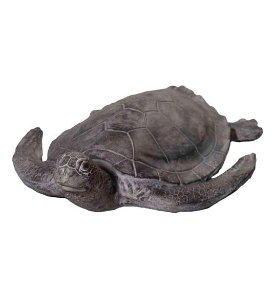 7" Sea Turtle Indoor Outdoor Statue-0